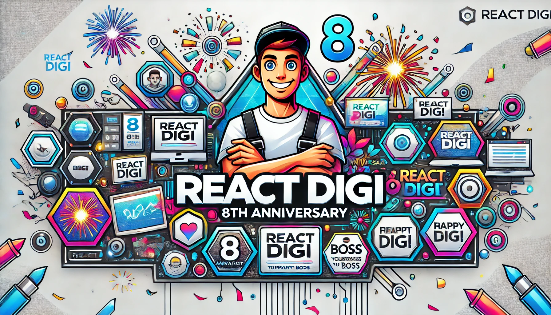 Celebrating React Digi’s 8th Anniversary: Eight Years of Innovation, Growth, and Excellence cover image