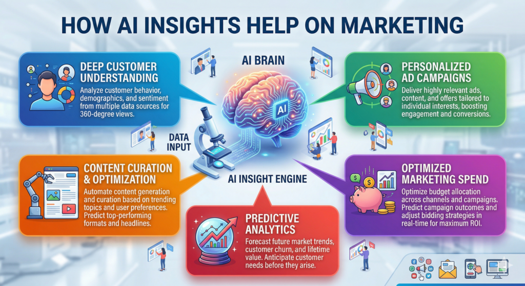 marketing with AI insights